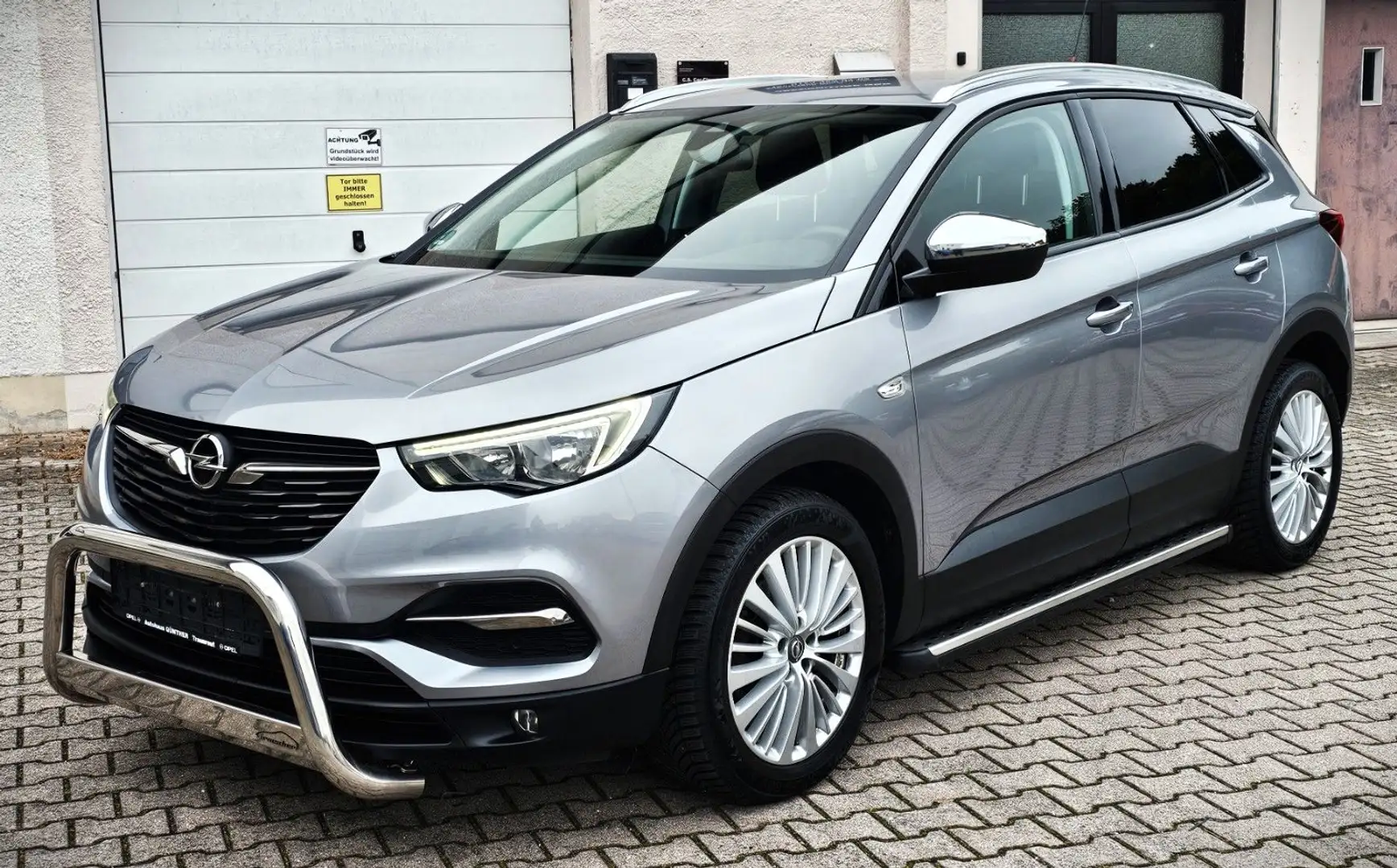 Opel Grandland X IRMSCHER ANDROID TÜV / SERV NEU Gris - 1