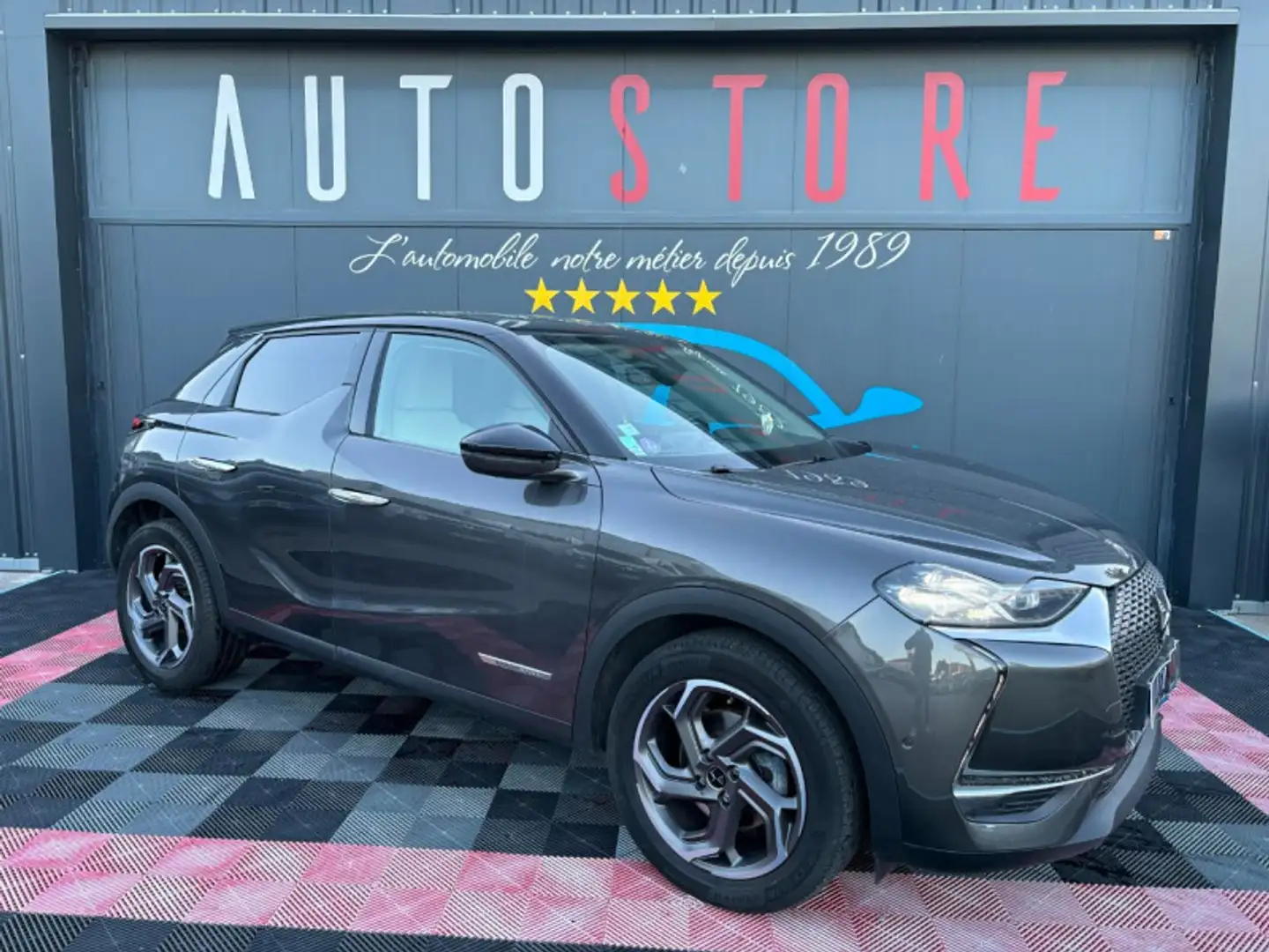 DS Automobiles DS 3 Crossback PURETECH 130CH RIVOLI AUTOMATIQUE Gris - 2
