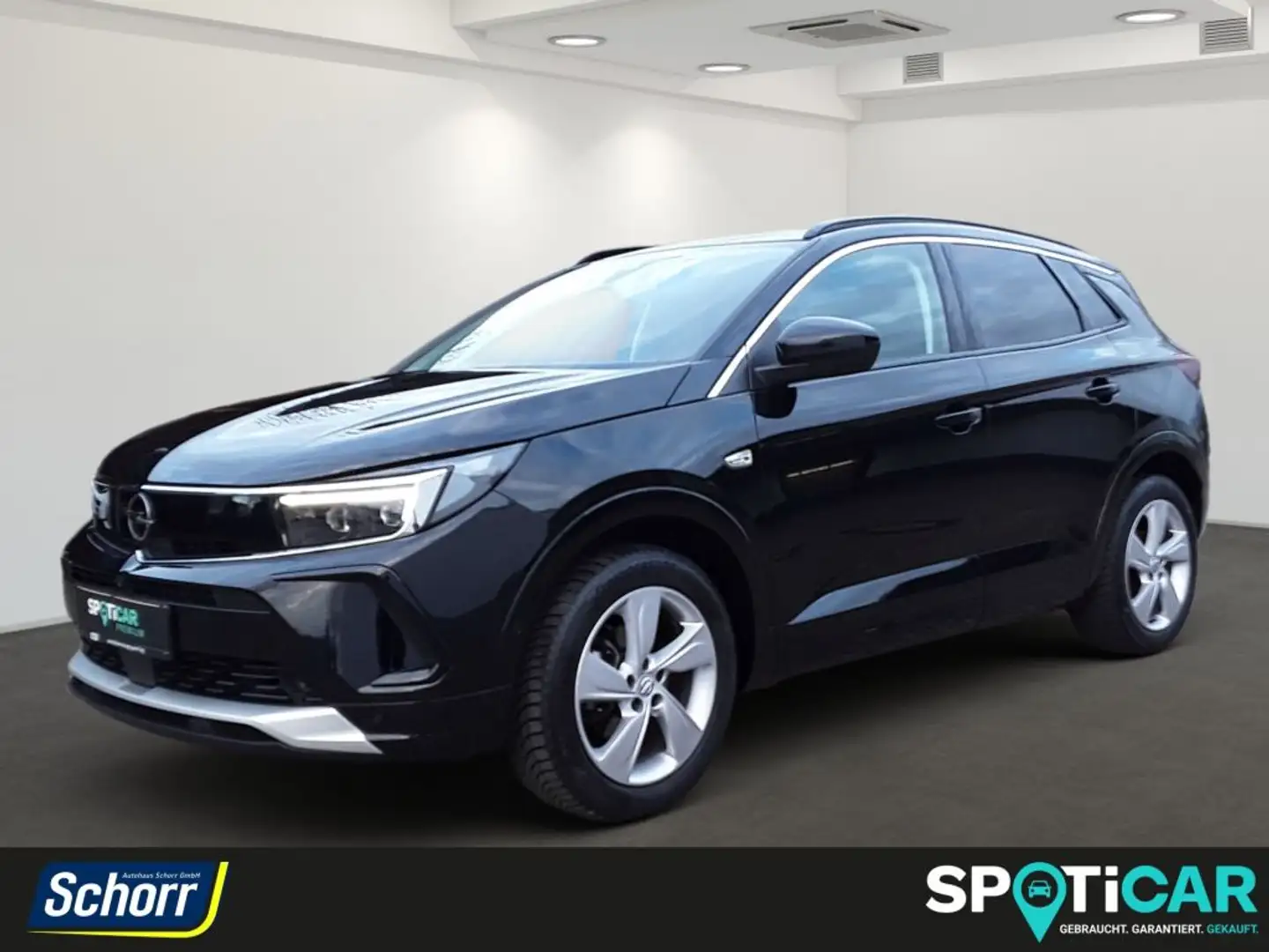 Opel Grandland 1.5 D Automatik Elegance Schwarz - 1