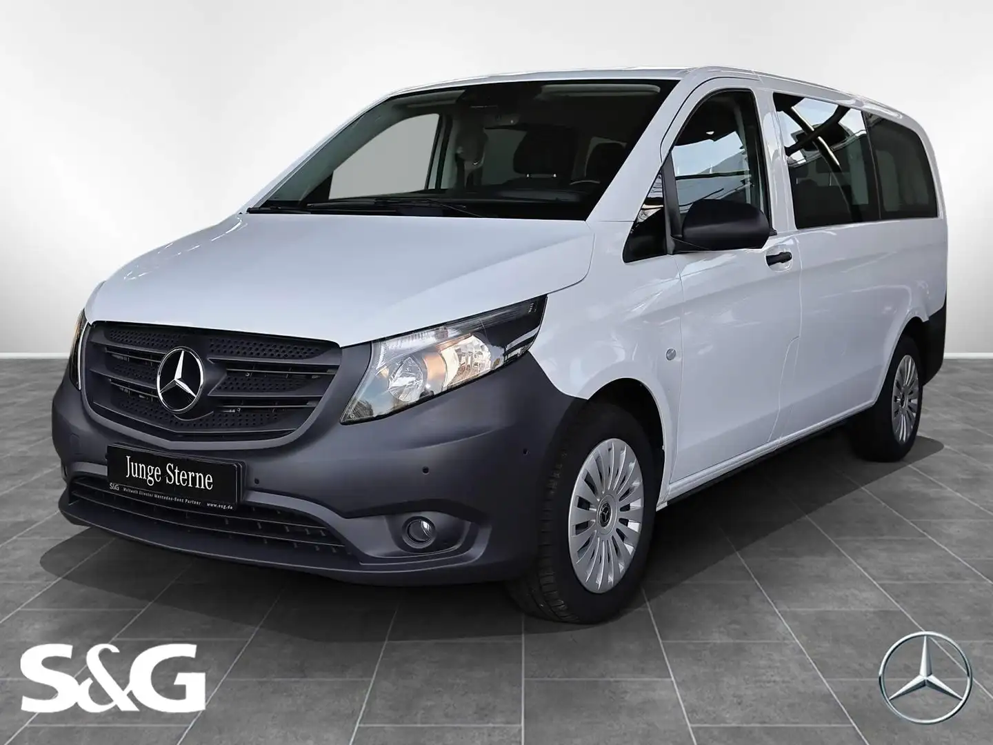 Mercedes-Benz Vito 114 CDI Tourer PRO Lang RüKam+Audio40+DAB Weiß - 1