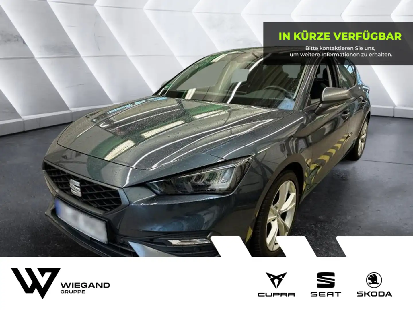 SEAT Leon 1.5 TSI FR KLIMA PDC SHZ KAMERA ACC LED Gris - 1