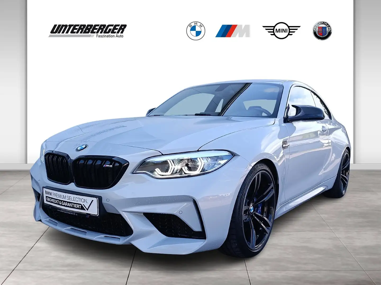 BMW M2 Competition Coupé HK HiFi DAB LED WLAN RFK Silber - 1