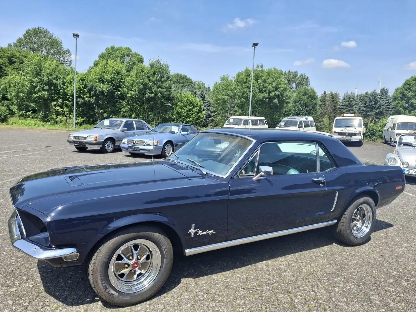 Ford Mustang /H-Zulassung/guter Zustand Blau - 2