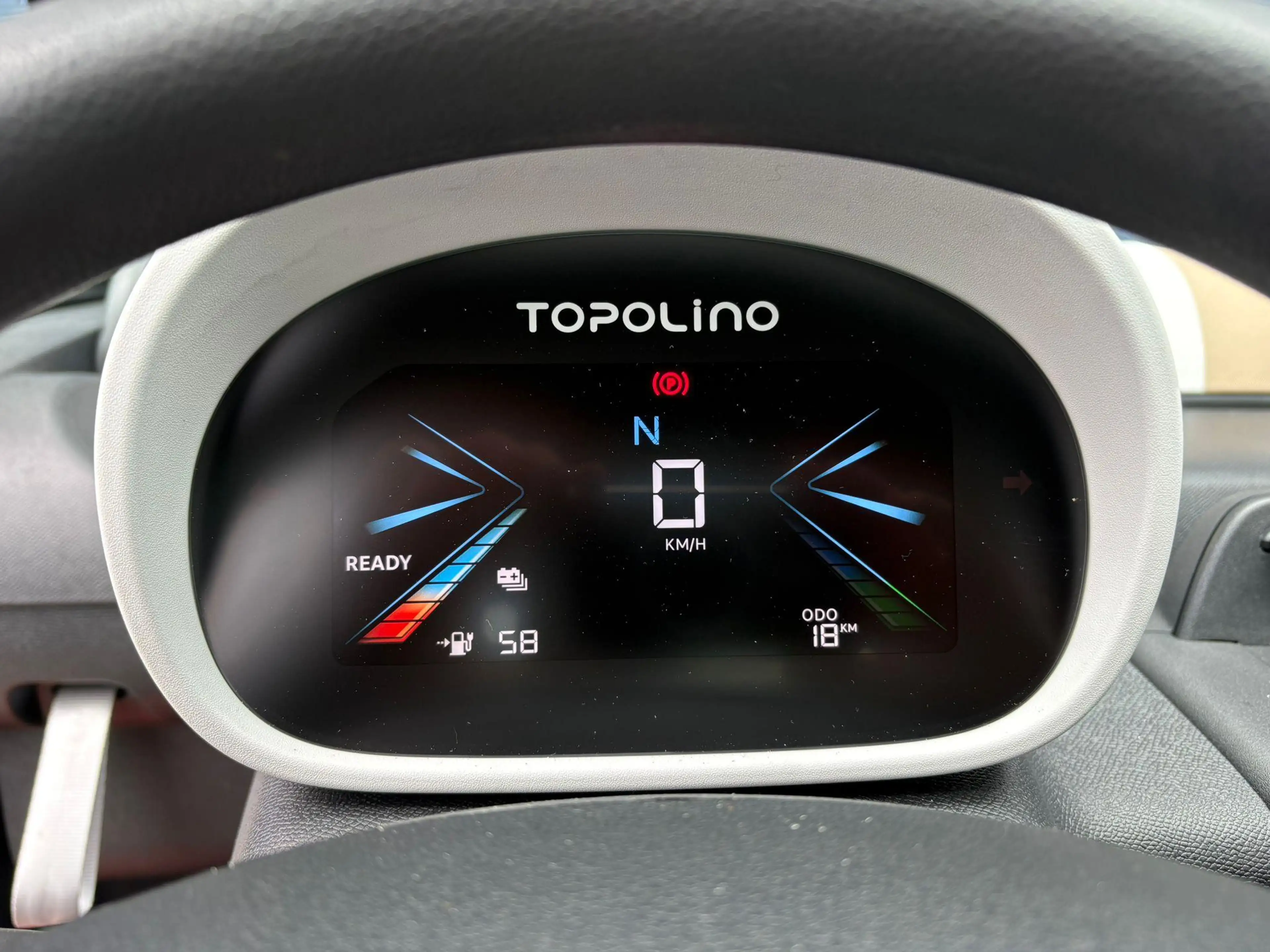 Fiat Topolino Corallo | 5,7 inch digitaal instrumentenpaneel | 7 — photo 12