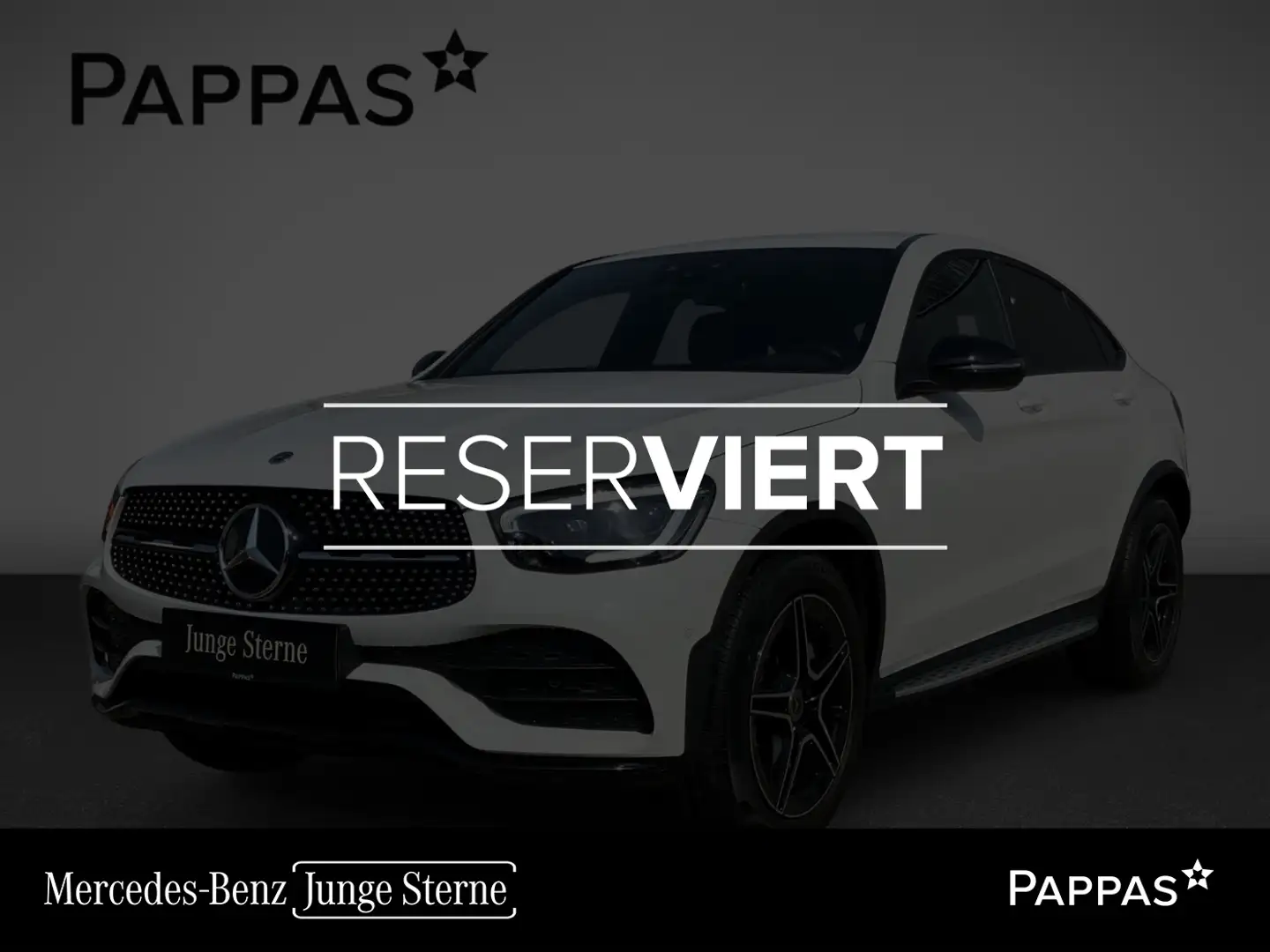 Mercedes-Benz GLC 200 d 4MATIC Coupé Navi Cam AUT Wide LED SHZ Alb - 1