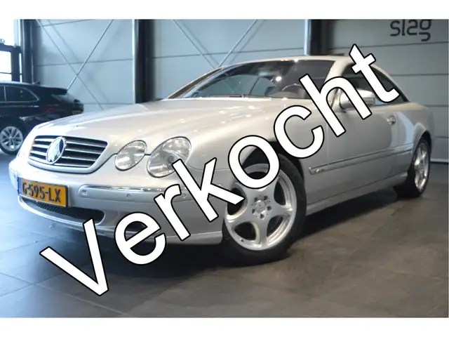 Mercedes-Benz CL 600 V12 navi leer schuifdak complete history !!