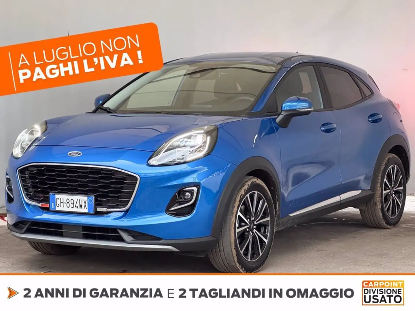 Ford Puma 1.0 ecoboost h titanium s&s 125cv Blu/Azzurro - 1