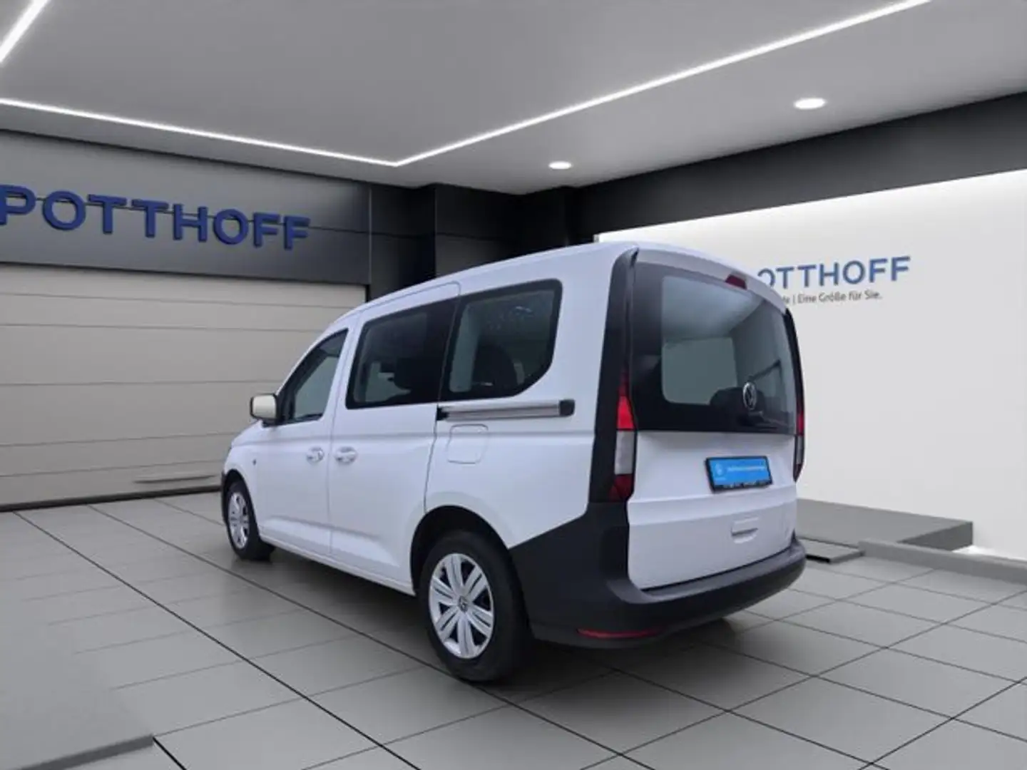 Volkswagen Caddy 2.0 TDI NAVI PDC KLIMA SITZHZG Weiß - 2