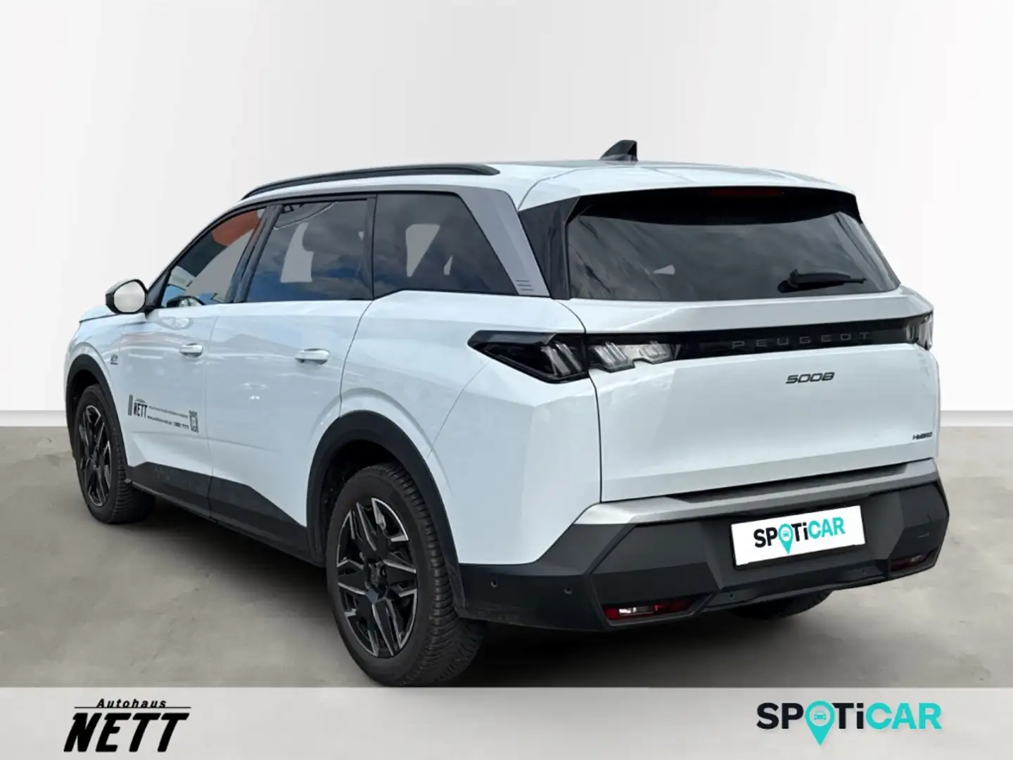 Peugeot 5008 1.2 EU6e Allure Hybrid 136 e-DSC6 Blanc - 2
