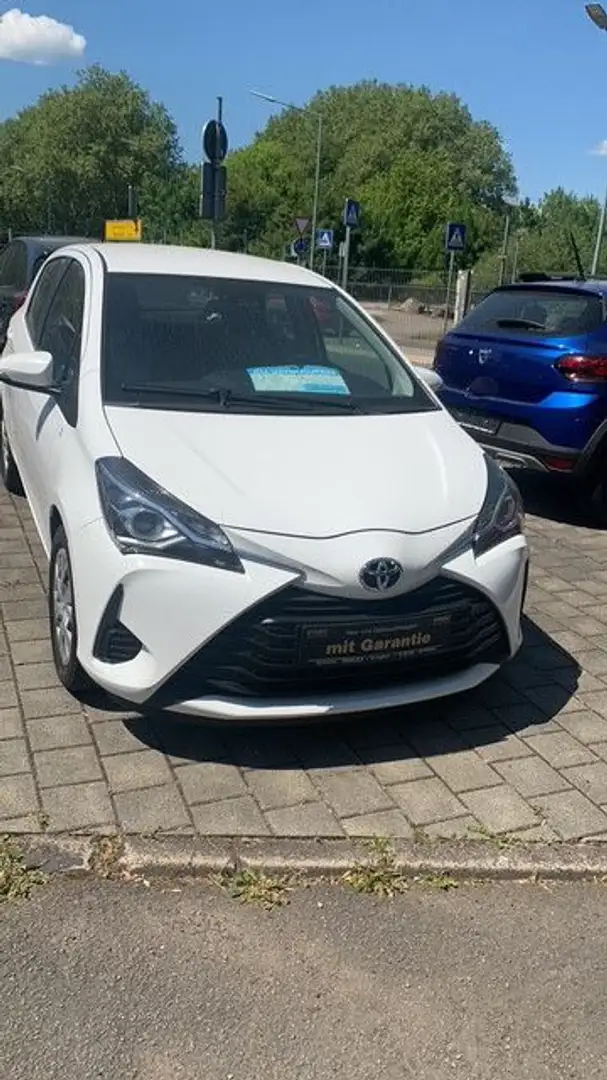Toyota Yaris -1.HD-KLIMA-KAMERA-Inspektion neu-GARANTIE Weiß - 1