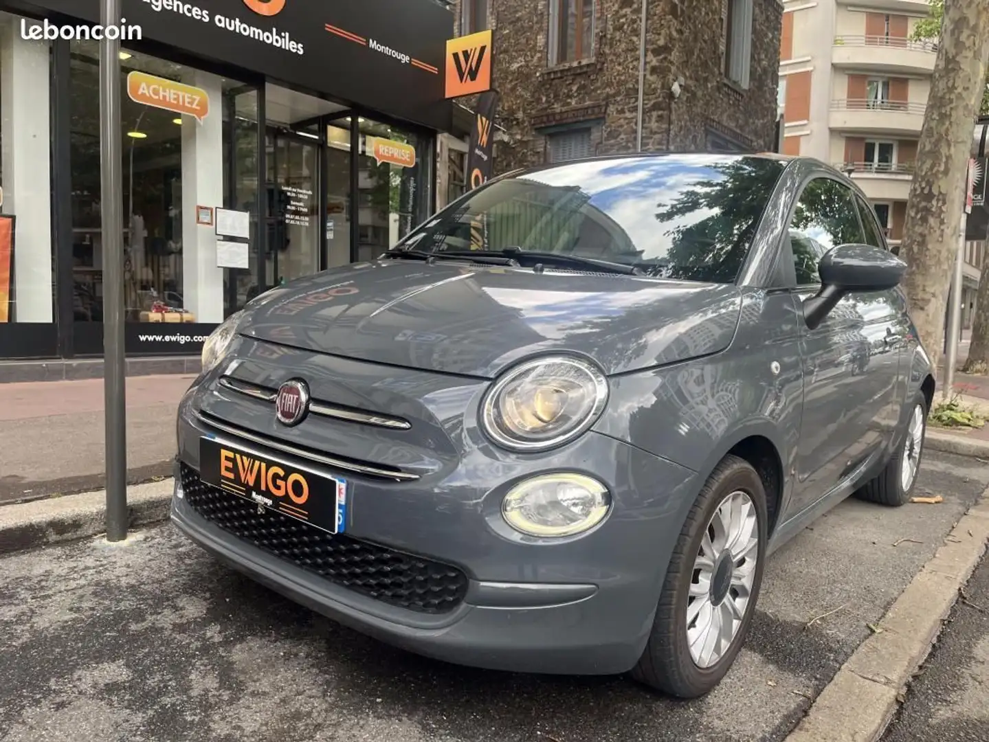 Fiat 500 1.2 70 PACK LOUNGE Grau - 1