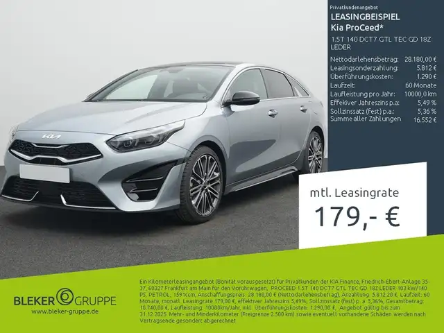 Kia PROCEED 1.5T 140 DCT7 GTL TEC GD 18Z LEDER