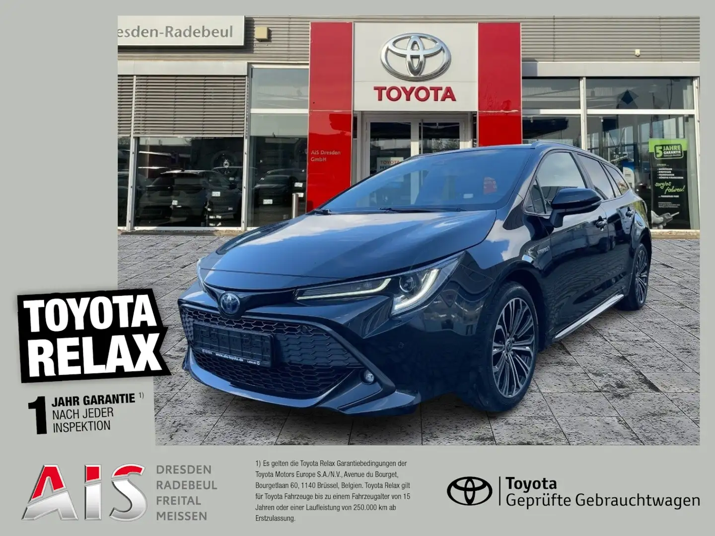 Toyota Corolla TS 2.0 Hybrid Team D Navi*ACC*KAM*DAB Noir - 1