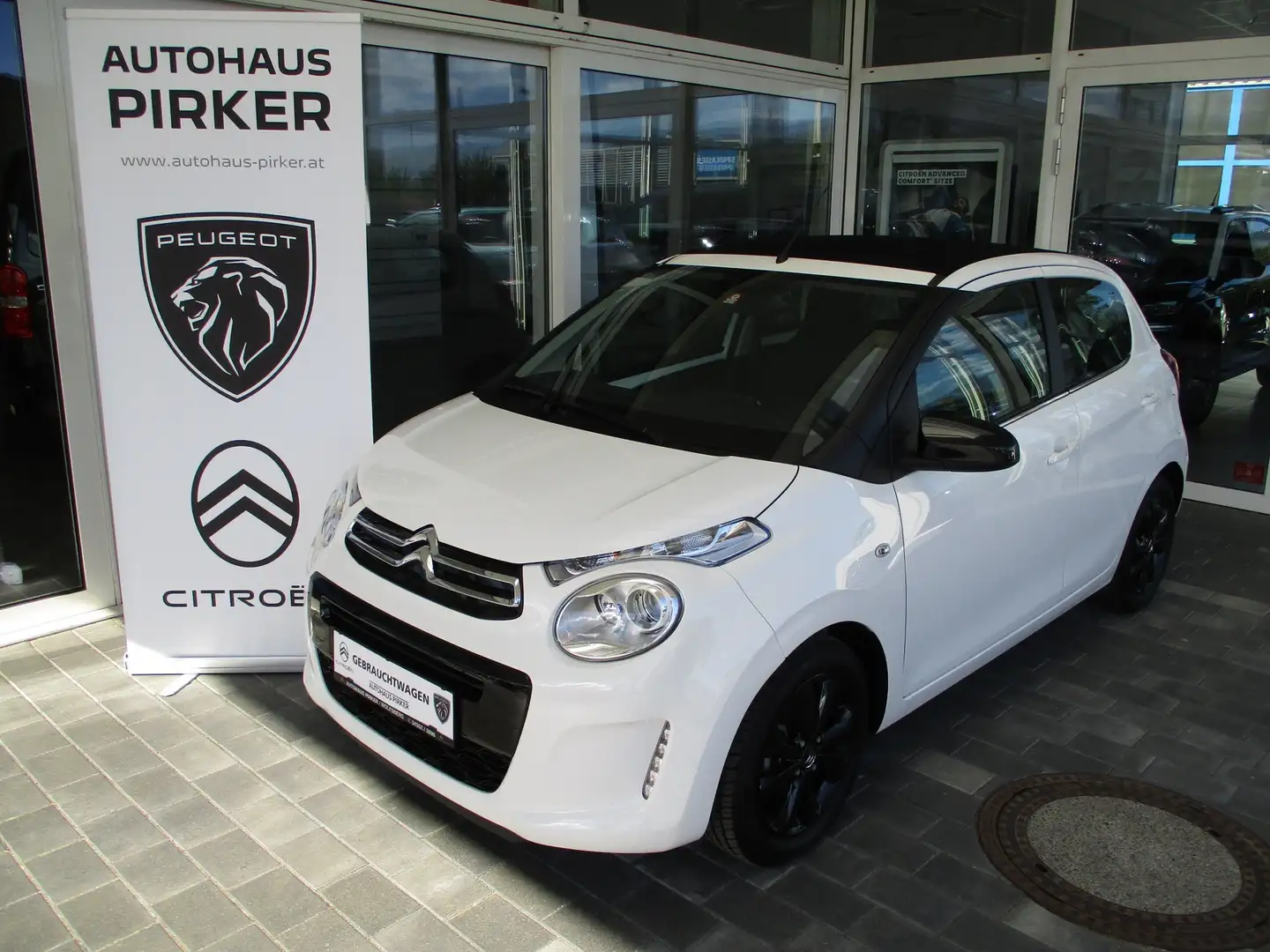 Citroen C1 Airscape VTi 82 Shine Weiß - 1