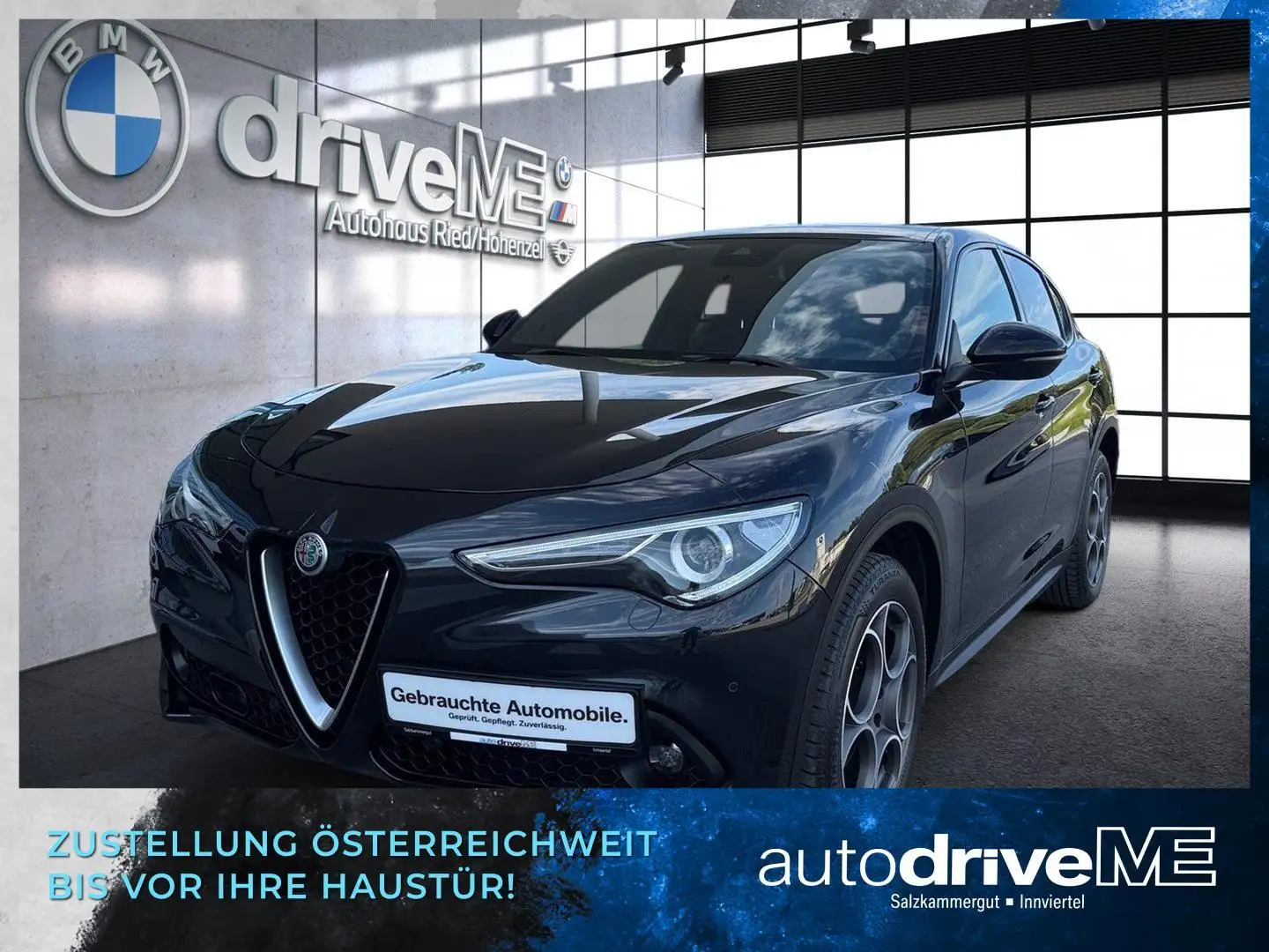 Alfa Romeo Stelvio Super 2,2 ATX AWD Grau - 1