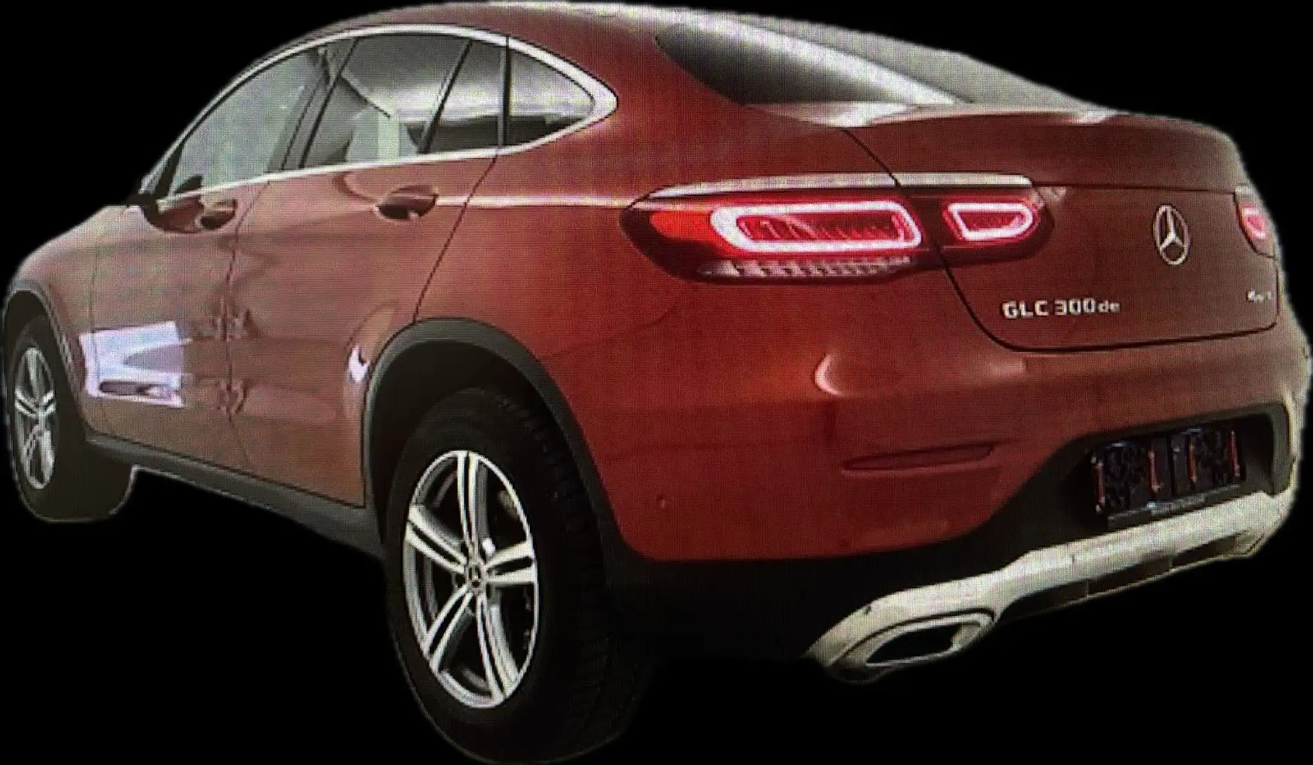 Mercedes-Benz GLC 300 de 4Matic/Leder/Standhzg/Sitzhzgv+h/360°K Rot - 2