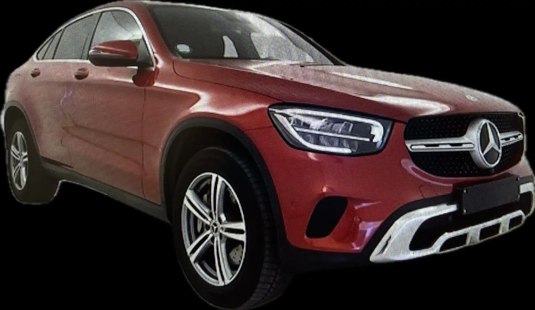 Mercedes-Benz GLC 300 de 4Matic/Leder/Standhzg/Sitzhzgv+h/360°K Rot - 1