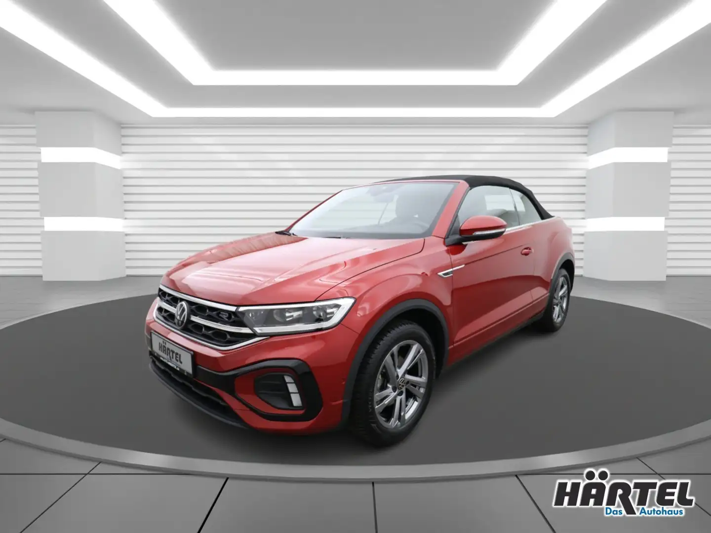 Volkswagen T-Roc CABRIOLET R-LINE 1.5 TSI DSG Sportpaket Navi Rot - 2