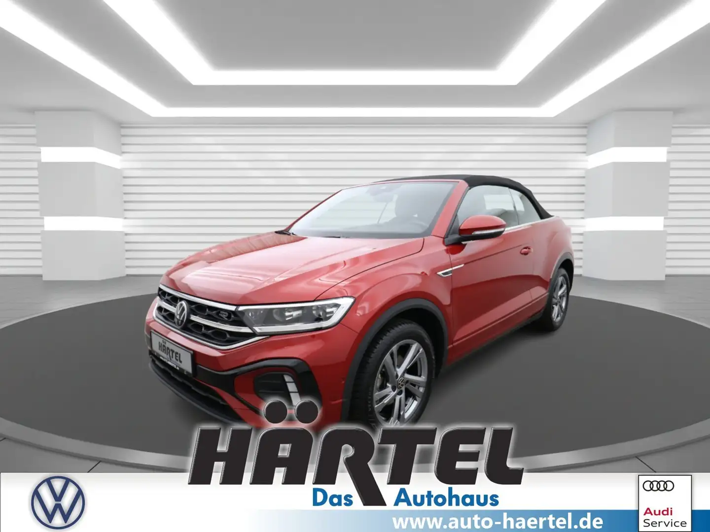 Volkswagen T-Roc CABRIOLET R-LINE 1.5 TSI DSG Sportpaket Navi Rot - 1