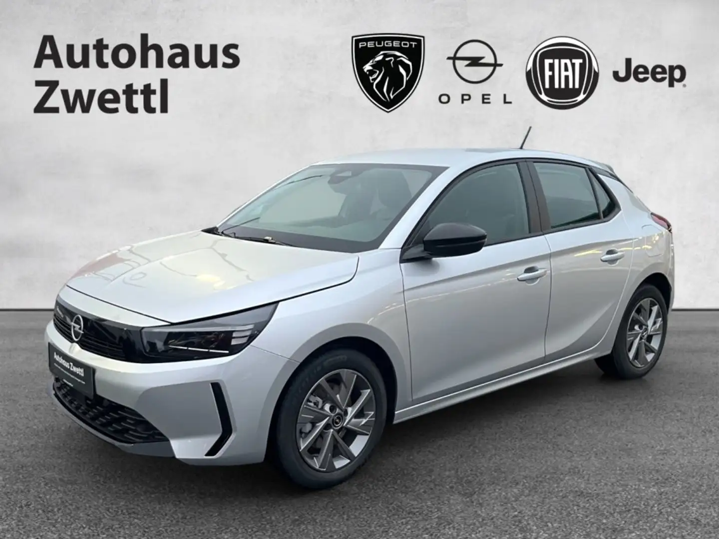 Opel Corsa Edition Benzin 100 Silber - 1