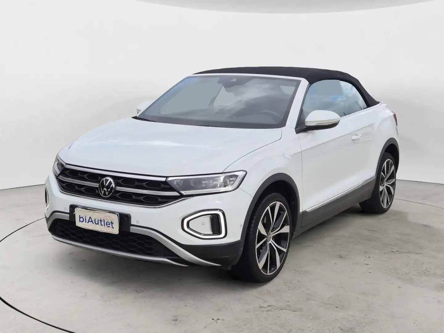 Volkswagen T-Roc I 2022 Cabriolet Cabriolet 1.0 tsi Style 110cv Bianco - 1