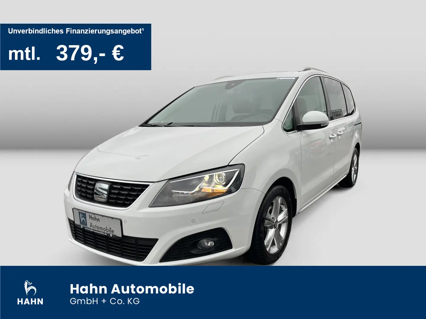 SEAT Alhambra 2.0TDI DSG Xcellence 7 Sitzer Navi Pano Weiß - 1