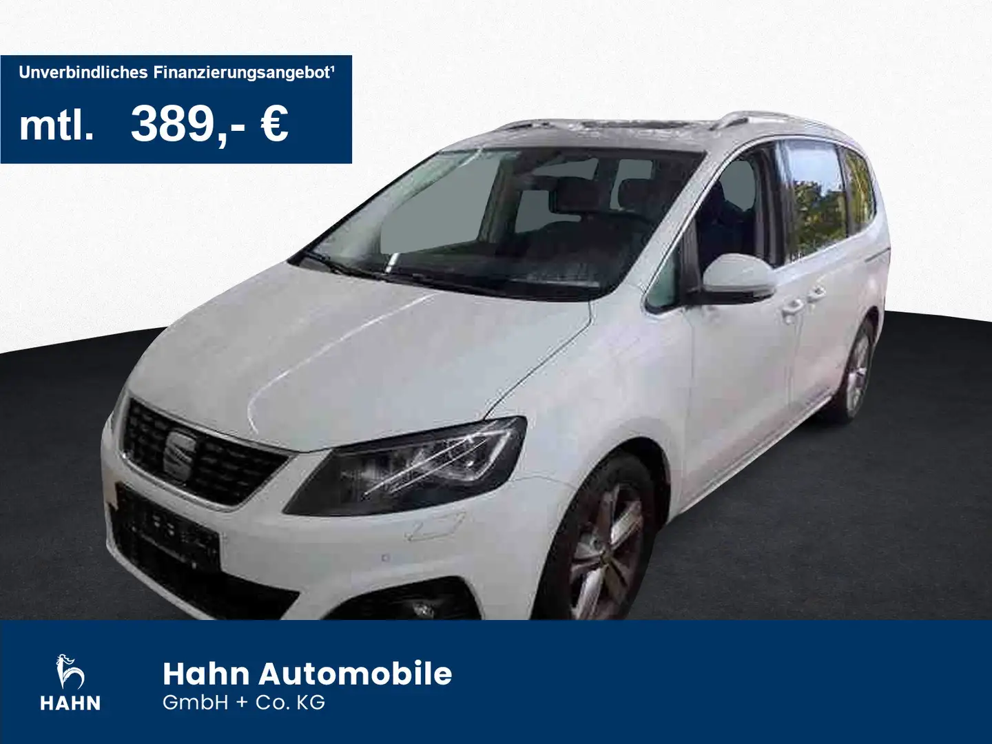 SEAT Alhambra 2.0TDI DSG Xcellence 7 Sitzer Navi Pano Weiß - 1
