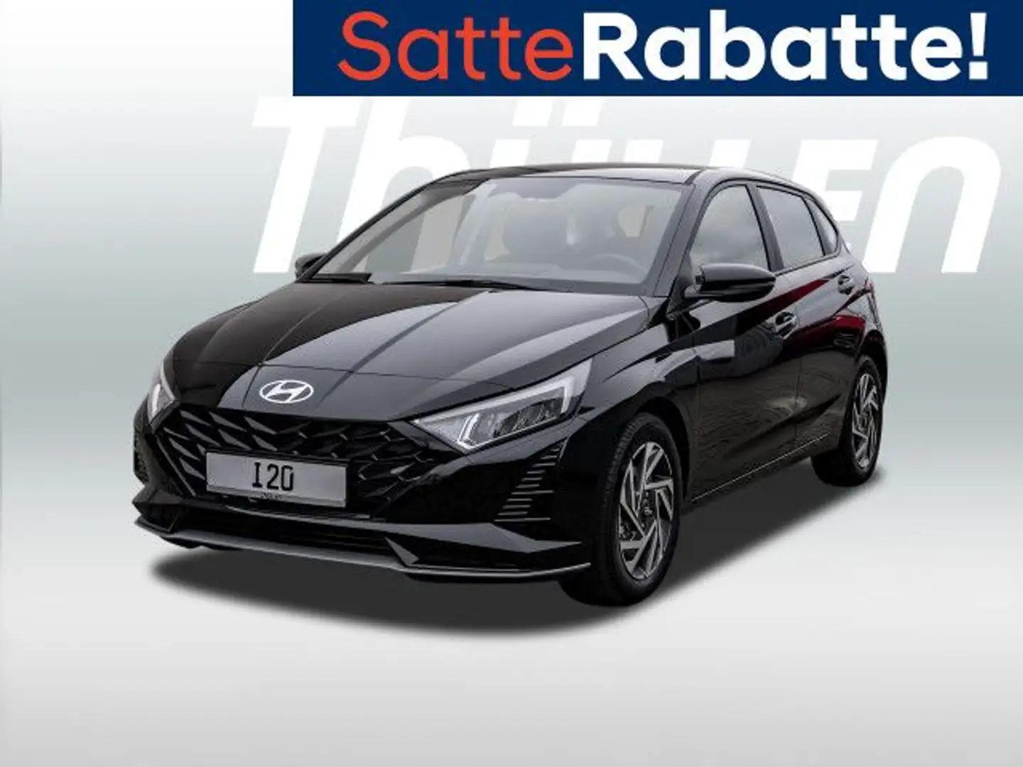 Hyundai i20 Trend LED Komfort Autom. 1.0 Turbo Benzin Navi Noir - 1