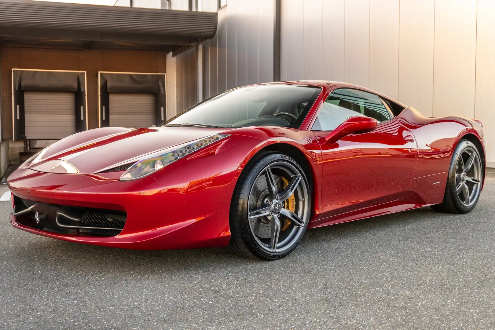 Ferrari 458 Italia 4.5 V8 - Rosso Monza Tristrato - Carbon Červená - 1