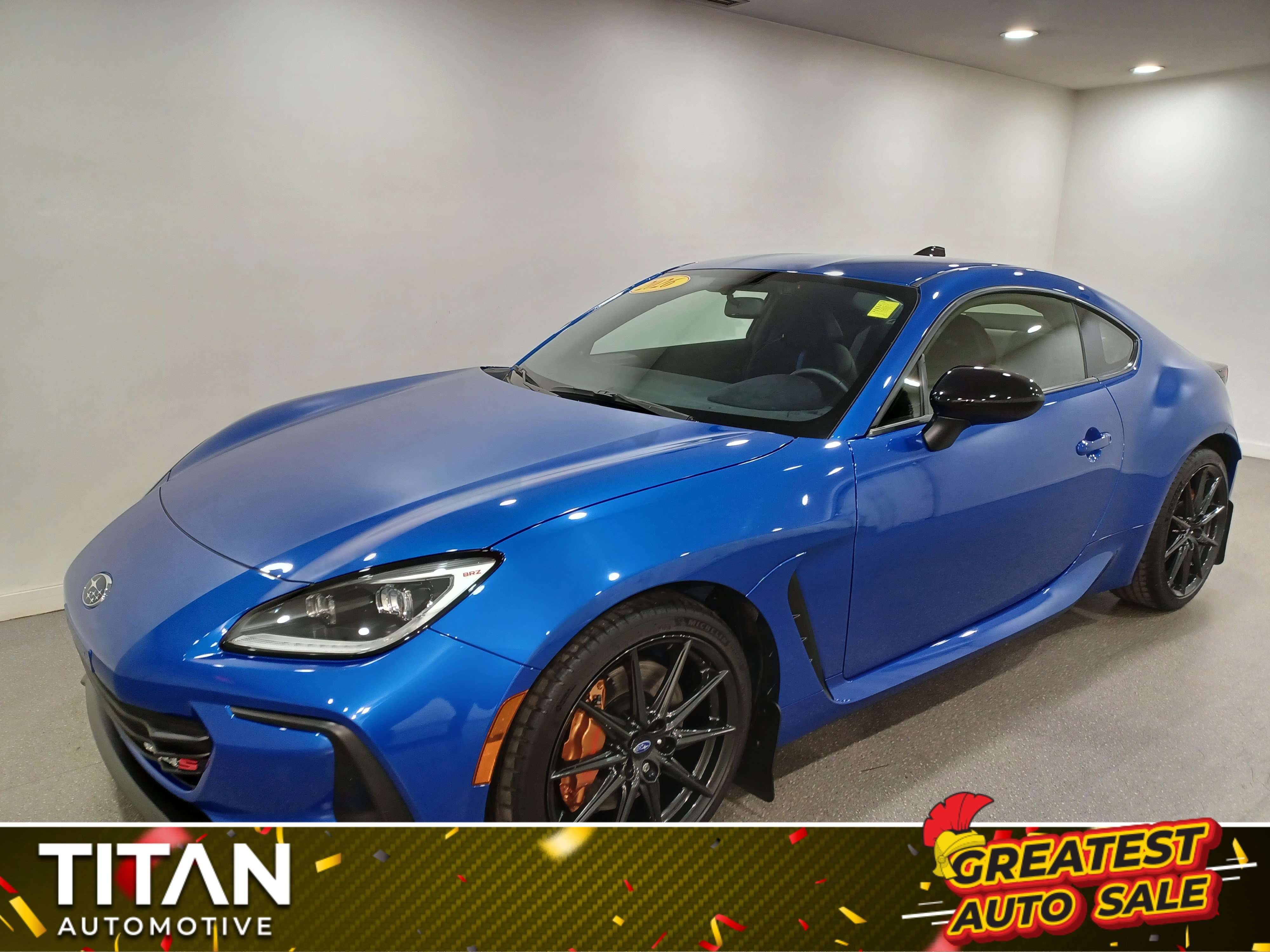 2026 Subaru BRZ tS Manual*228HP!! | World Rally Blue | Htd Suede Seats | Brembo Brakes | Adaptive Cruise | CarPlay
