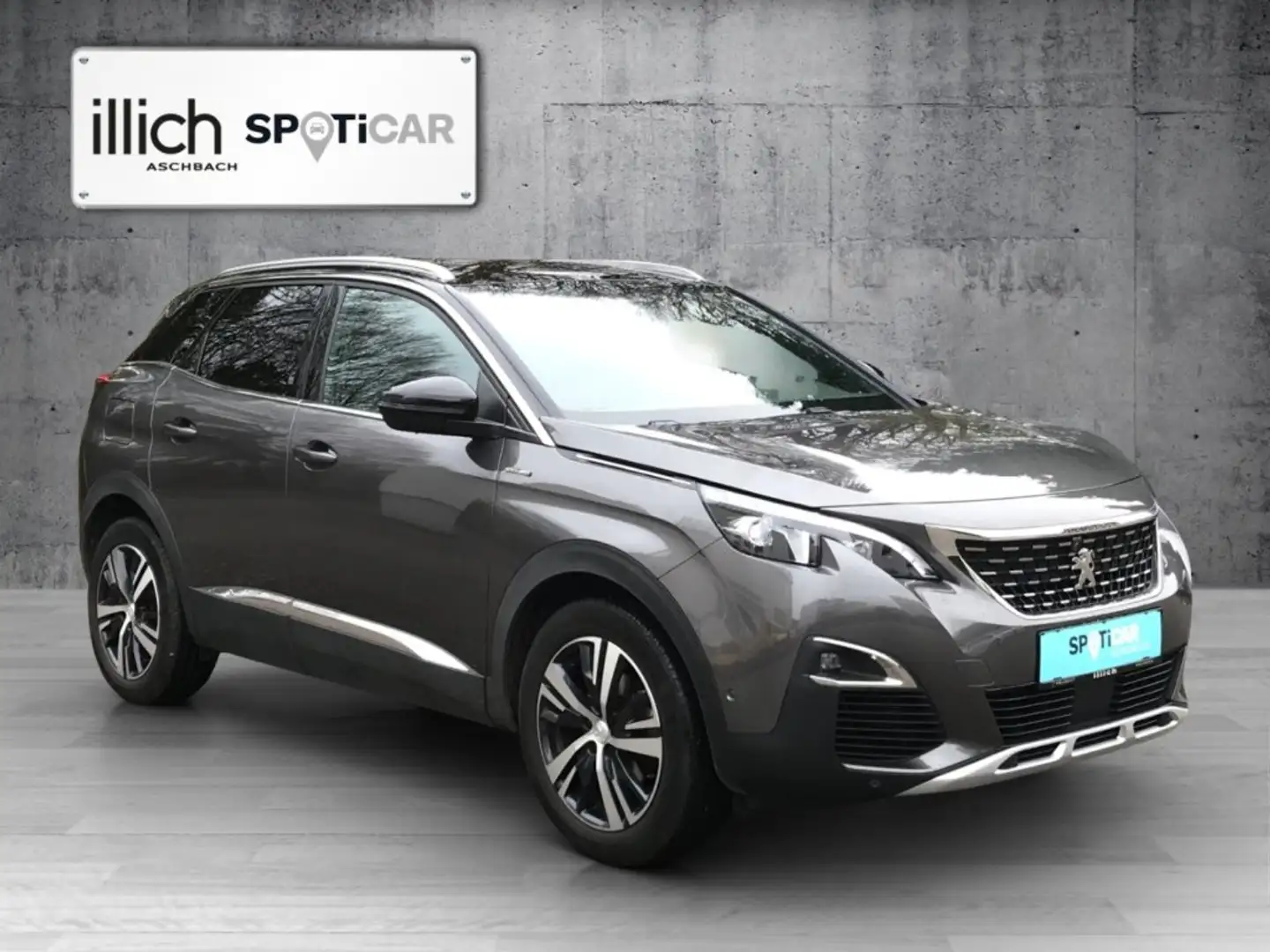 Peugeot 3008 GT-Line PT130EAT8 Grau - 1