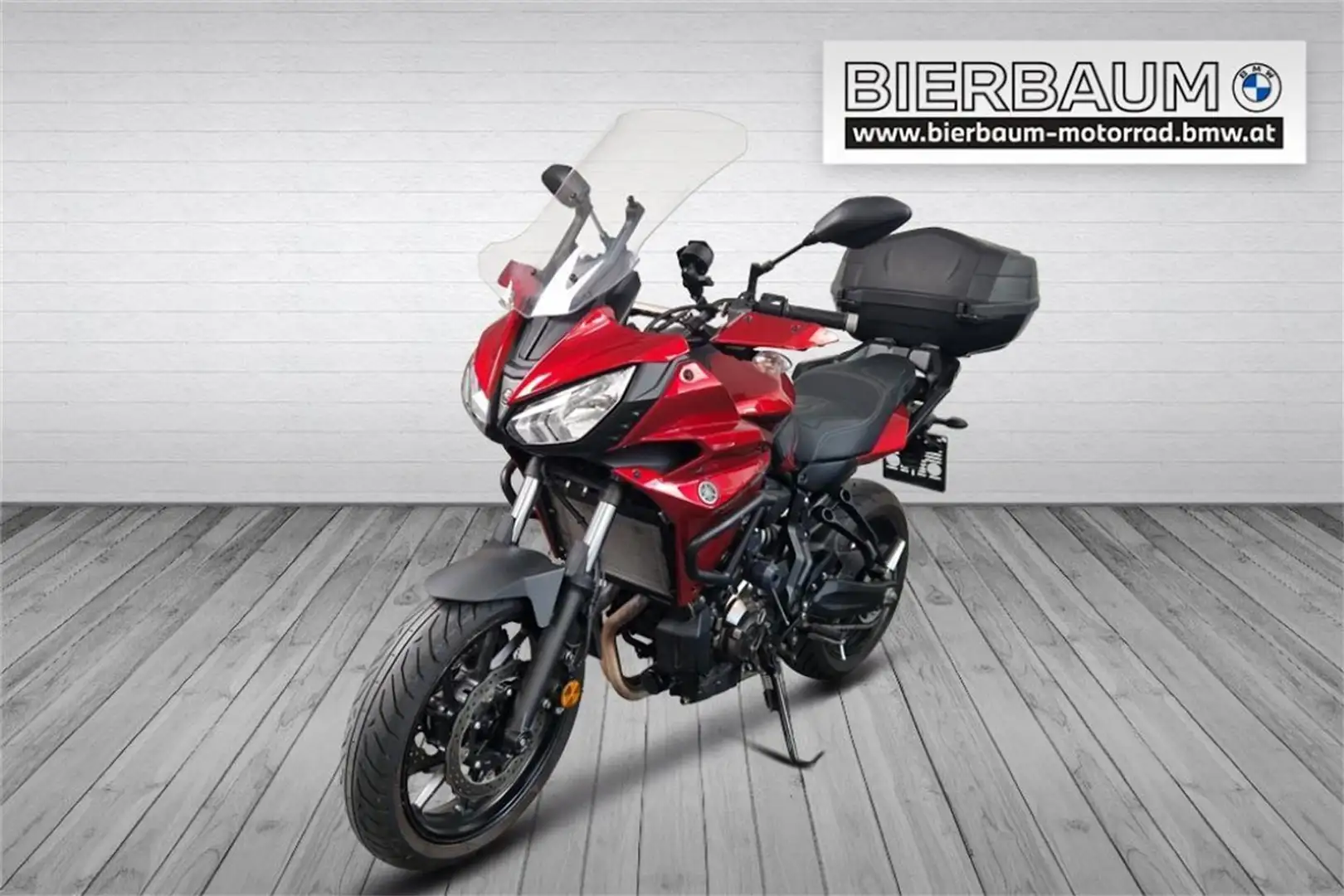 Yamaha MT-07 TRACER Rojo - 1