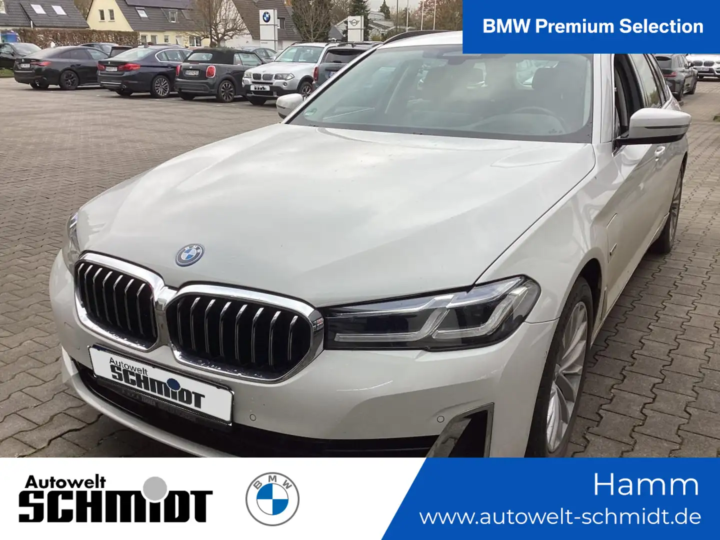 BMW 530 e Touring Luxury Line + 2Jahre-BPS.-GARANTIE Weiß - 1