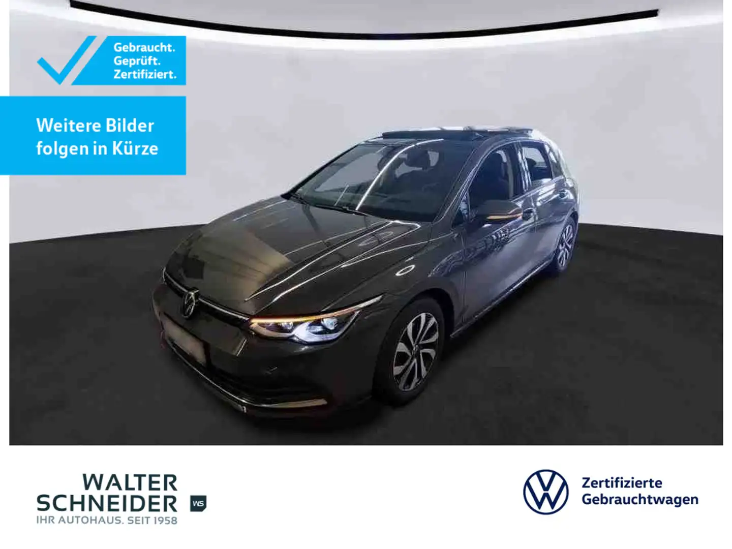 Volkswagen Golf 2.0 TDI DSG Active Navi AHK Pano Grau - 1