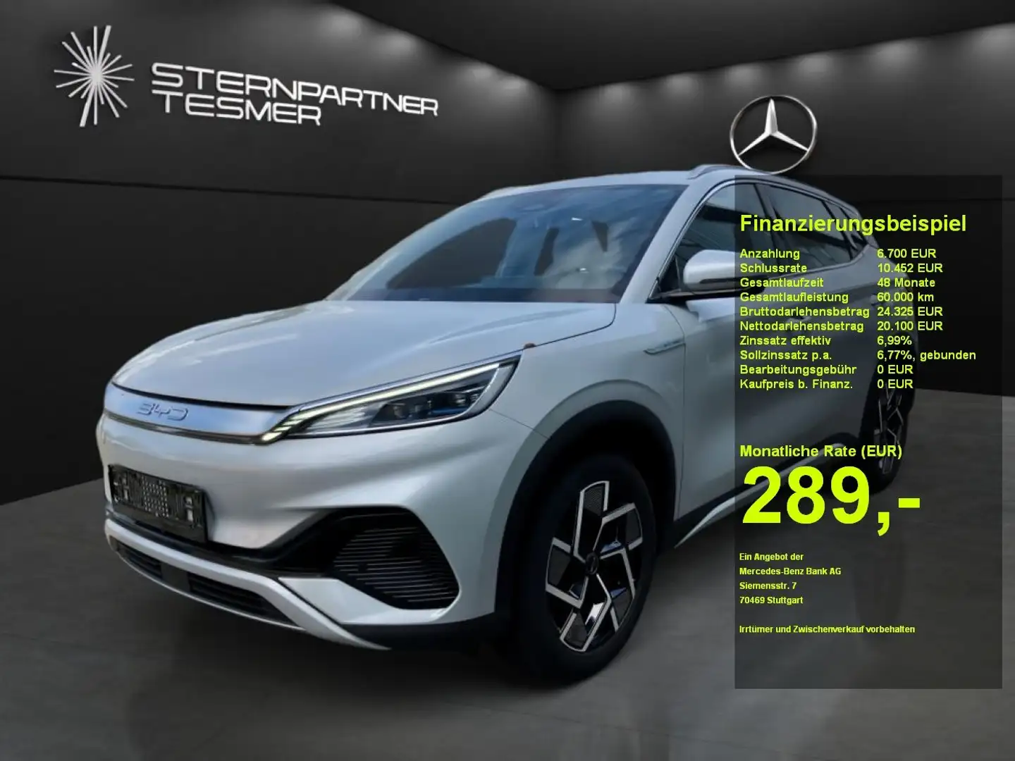 BYD Atto 3 Design SHZ+TOTW.+PANO+NAVI+KAMERA+AMBIENT Weiß - 1