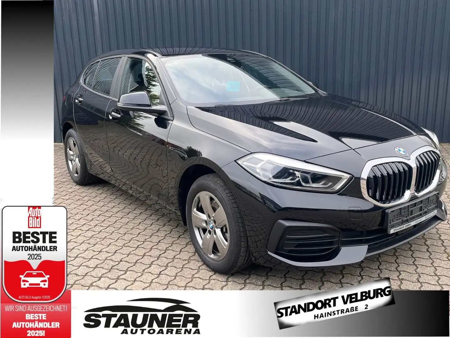 BMW 118 i 5-Türer /LED/Lenkradheiz/Sitzheiz/Navi Zwart - 1