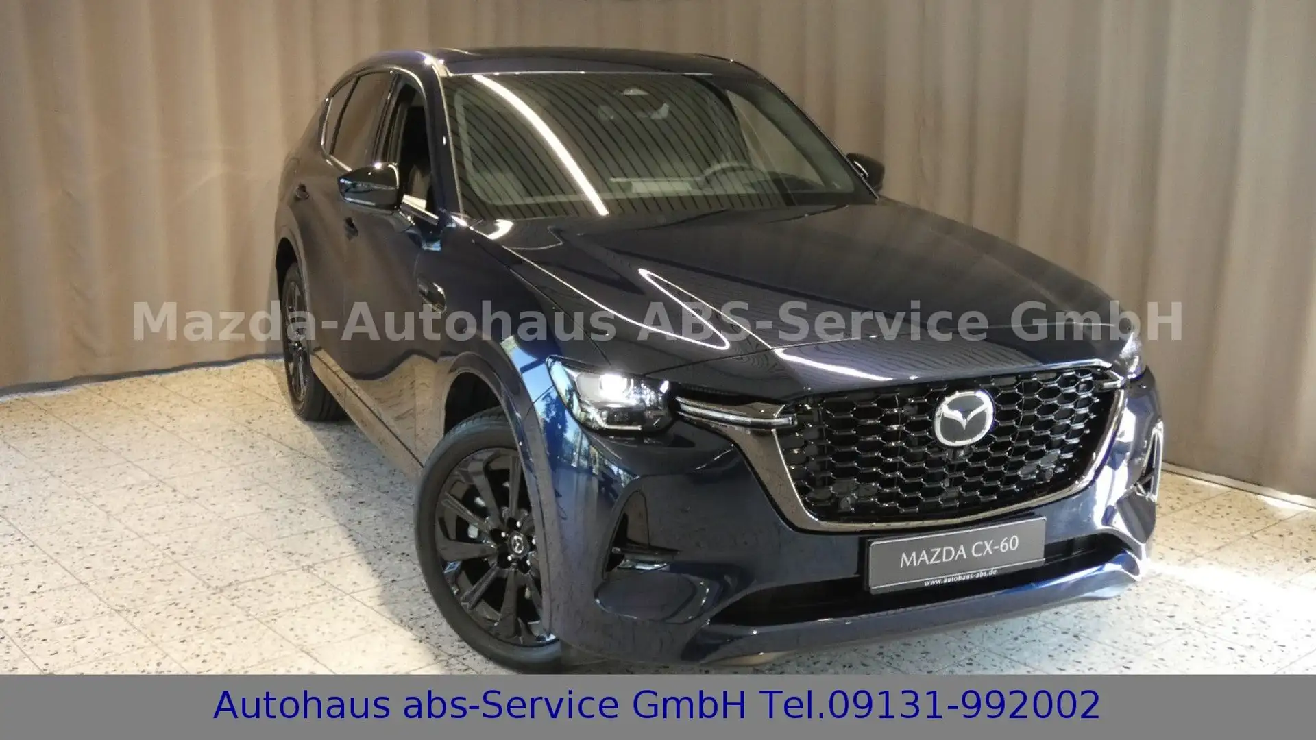 Mazda CX-60 Homura Plus Hybrid PHEV AWD Blau - 1