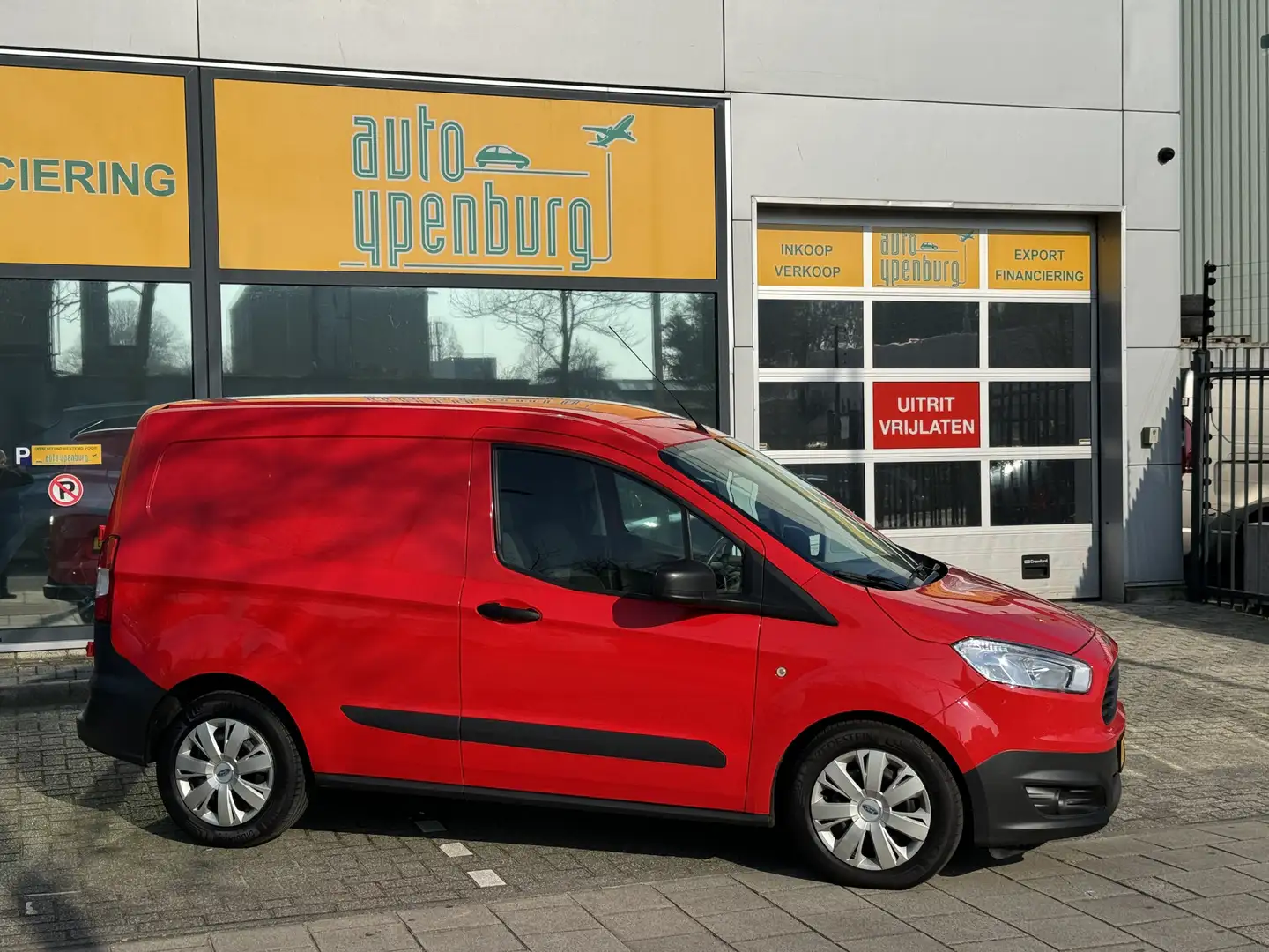 Ford Transit Courier 1.5 TDCI Economy Edition * 177.170 Km * Airco * Nw Rouge - 2