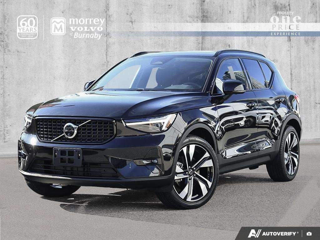 2026 Volvo XC40 Ultra // Black on Black NO ACCIDENTS | LOCAL BC /