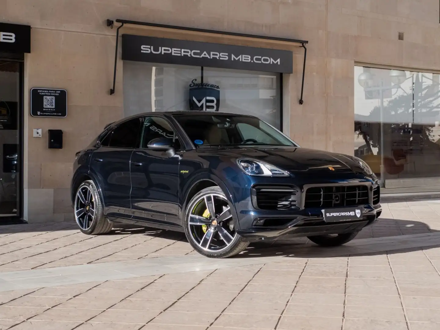 Porsche Cayenne E-Hybrid Platinum Edition Coupé Aut. Blau - 1