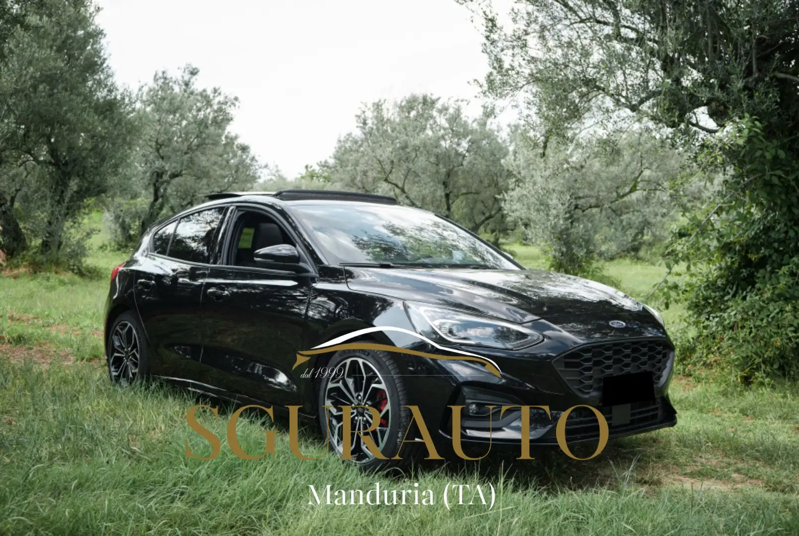 Ford Focus 1.5 ECOBLUE 120CV ST-LINE 2021 Zwart - 1