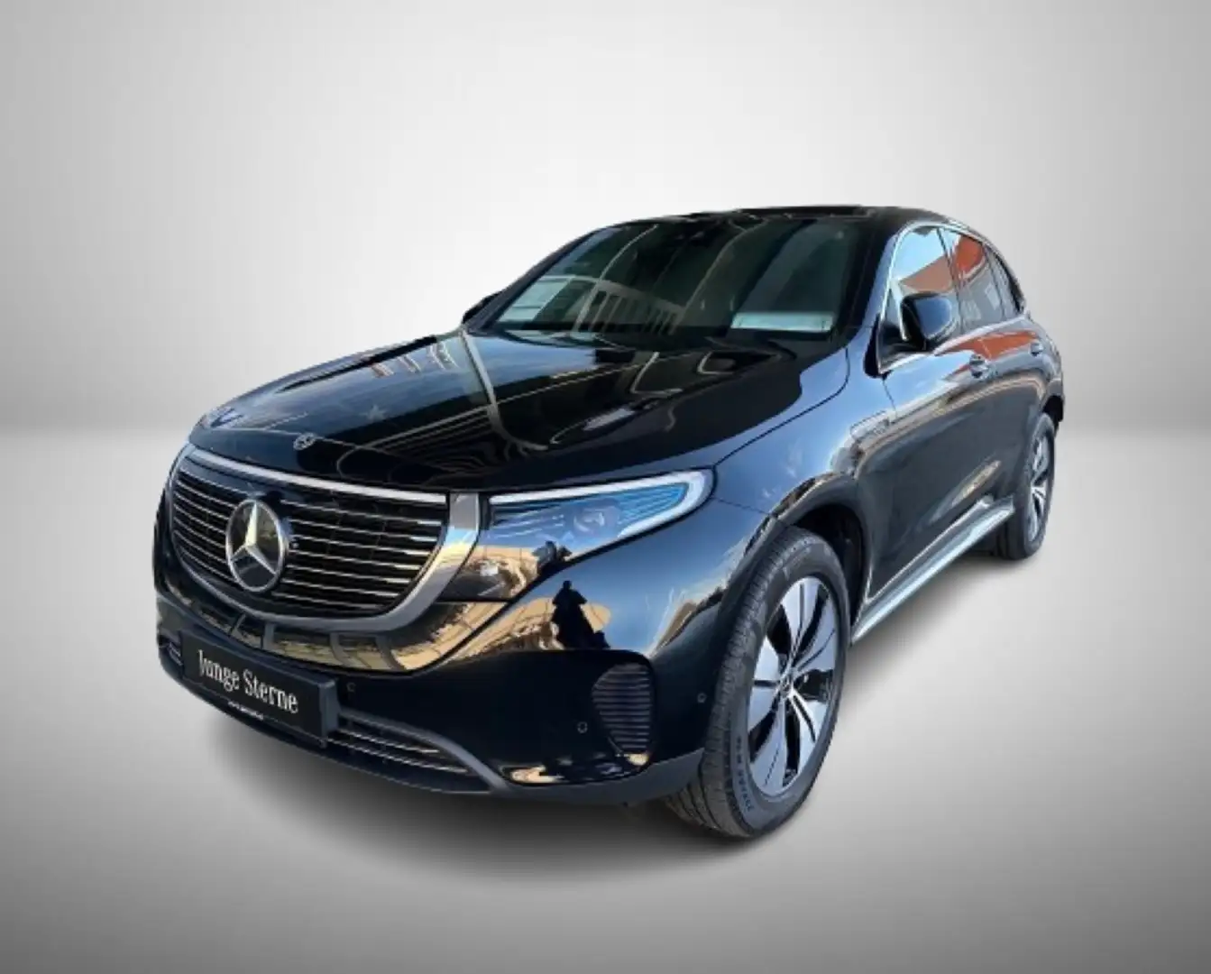 Mercedes-Benz EQC 400 4MATIC SpurW ParkAss. Zwart - 2