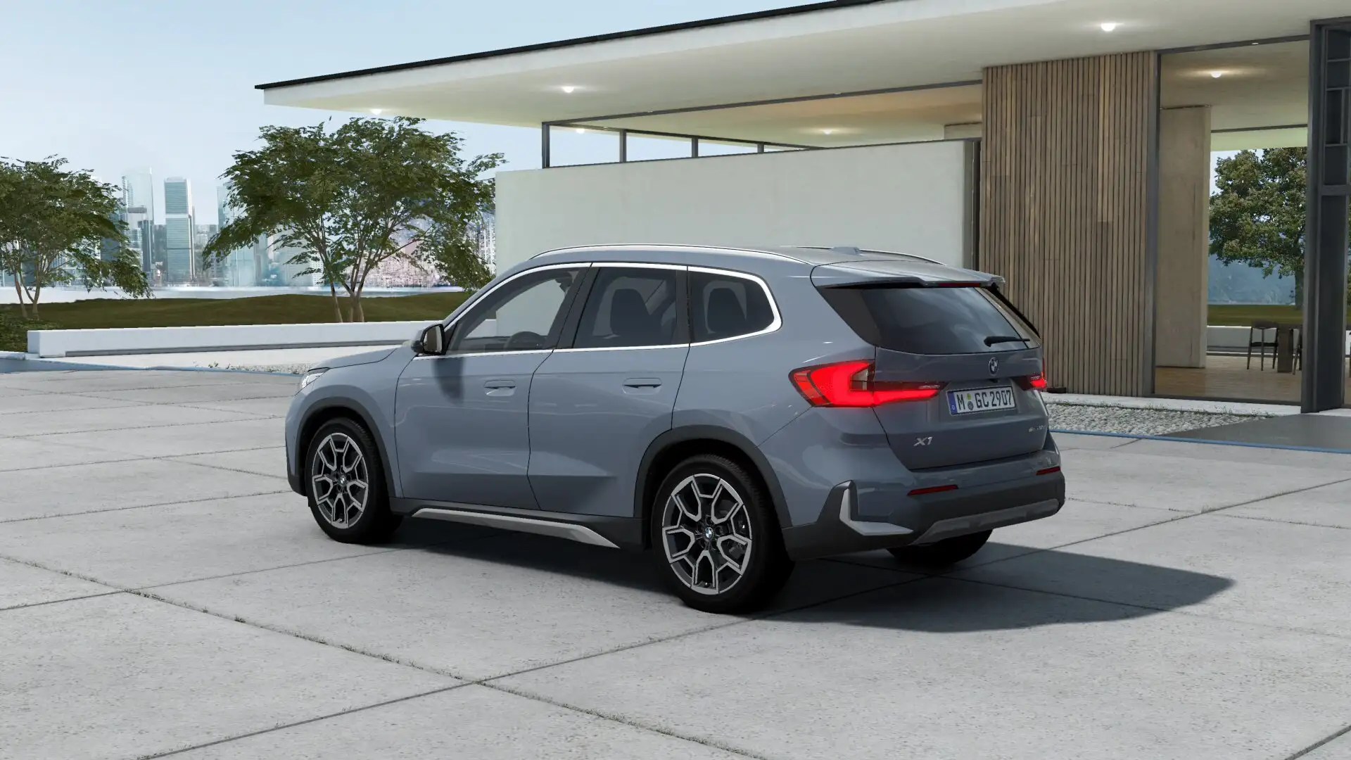 BMW X1 X1 sDrive 18d xLine Gris - 2