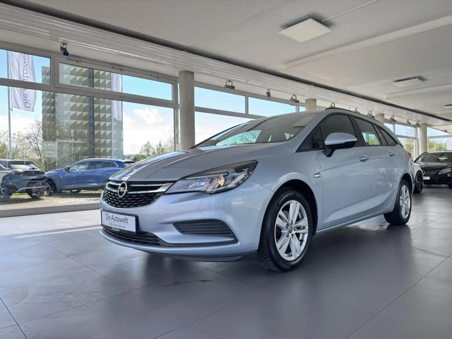 Opel Astra K Sports Tourer Edition 1.4 SHZG KLIMA PDC Blau - 2