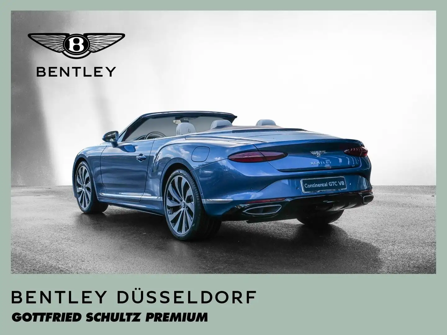 Bentley Continental GTC // BENTLEY DÜSSELDORF Blau - 2