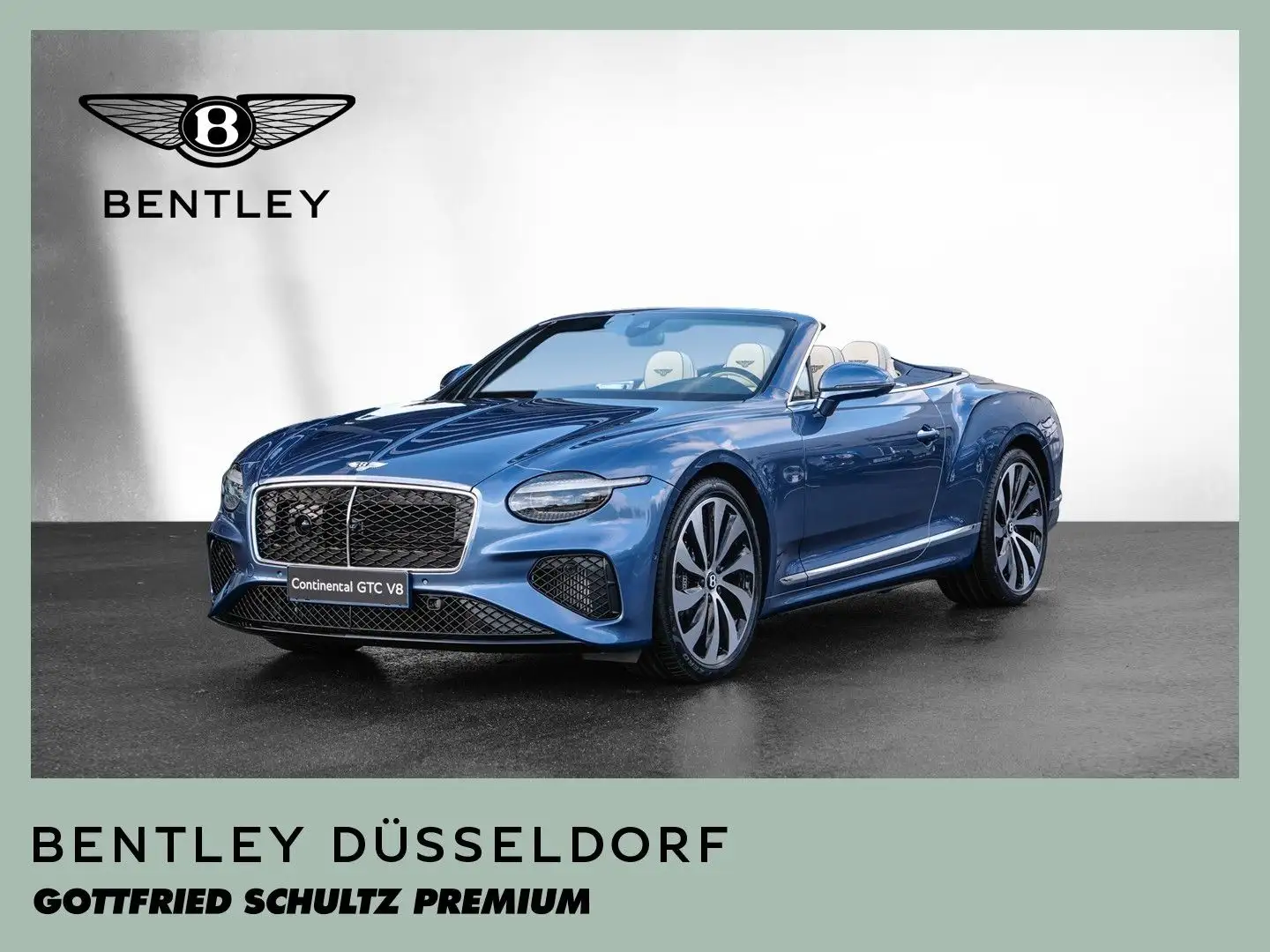 Bentley Continental GTC // BENTLEY DÜSSELDORF Blau - 1