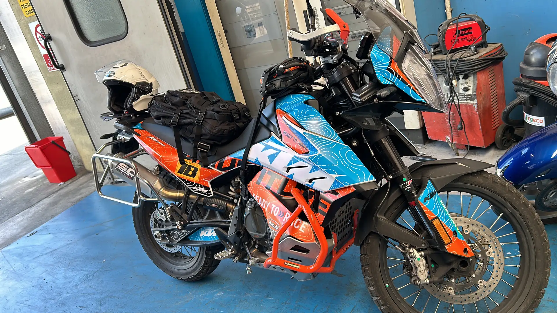 KTM 790 Adventure Arancione - 2