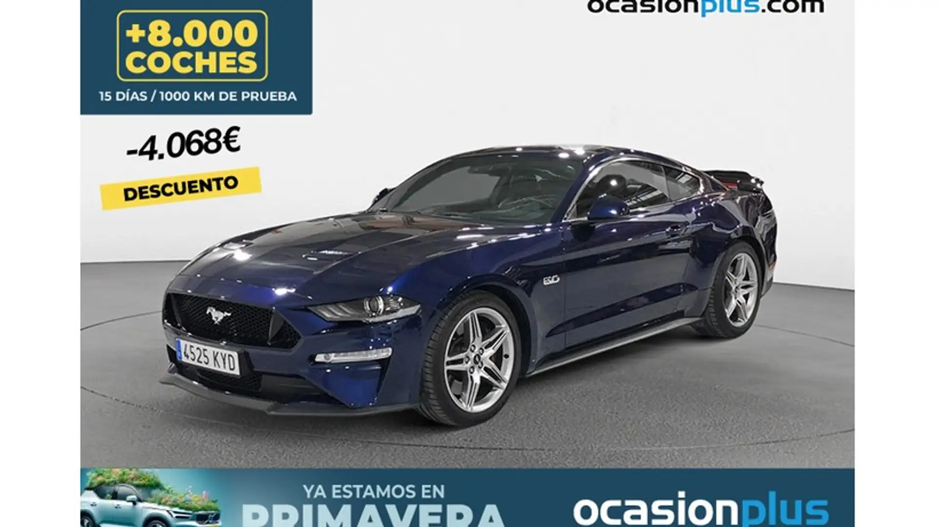 Ford Mustang Fastback 5.0 Ti-VCT GT Azul - 1