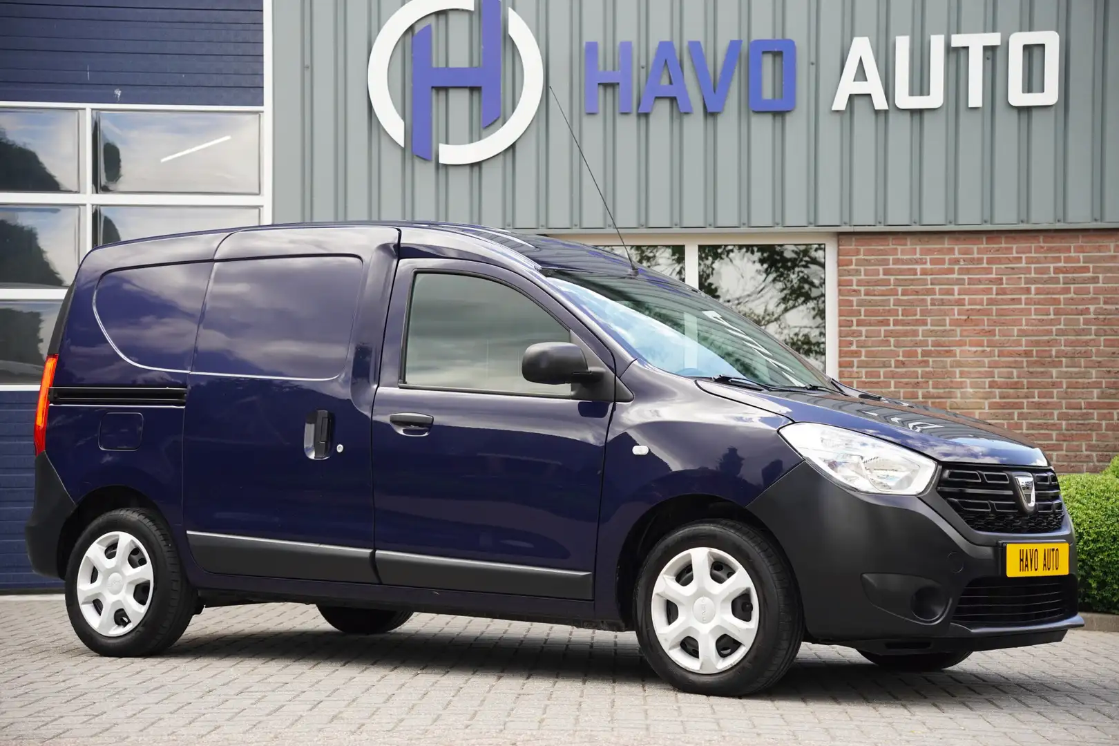 Dacia Dokker 1.2 TCe, AIRCO, CRUISE CONTROL, BTW-VRIJ / MARGE Azul - 1