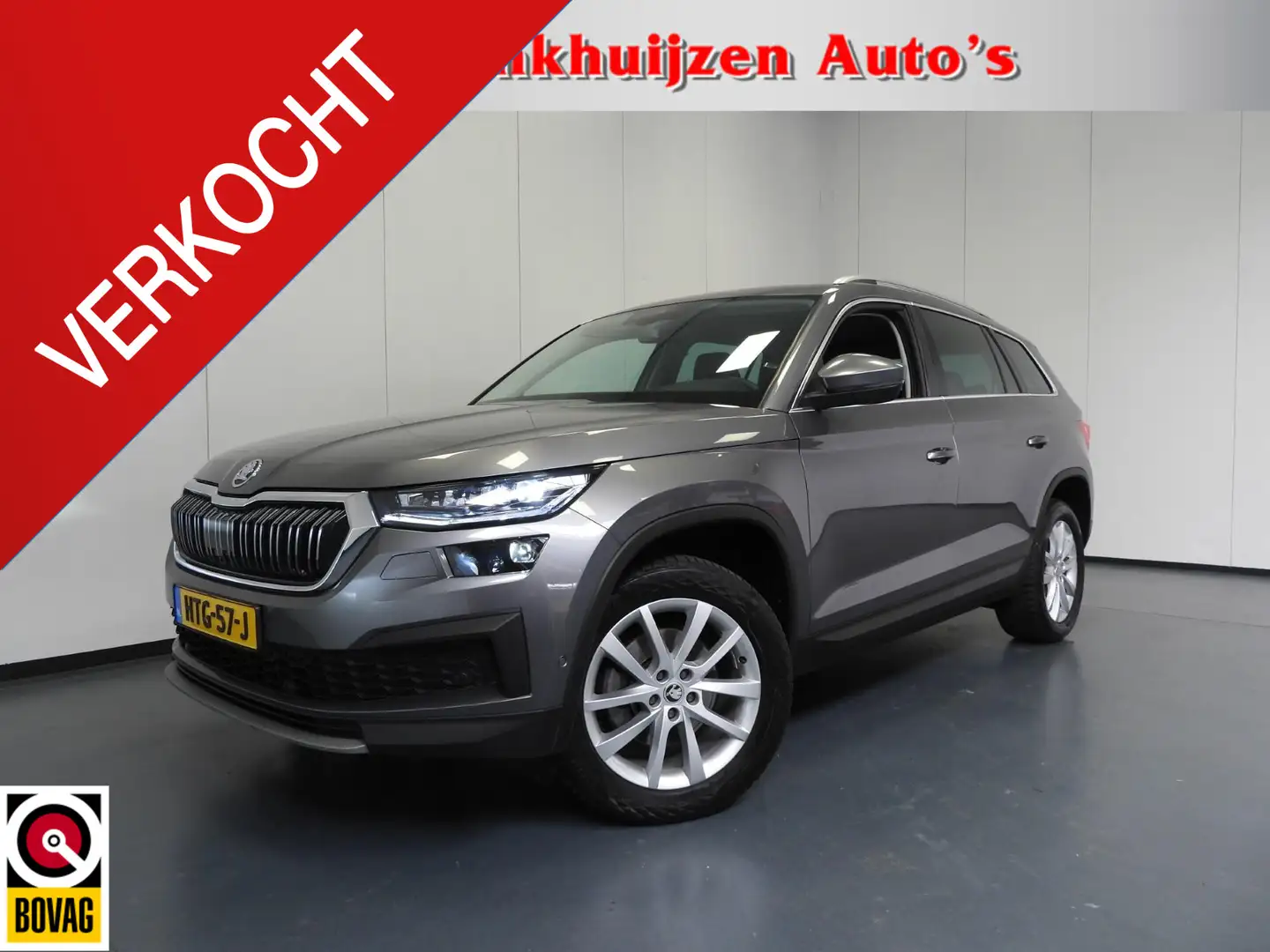 Skoda Kodiaq 1.5 TSI Aut. Business Edition Plus 7-Pers. NAVI/CA Grijs - 1
